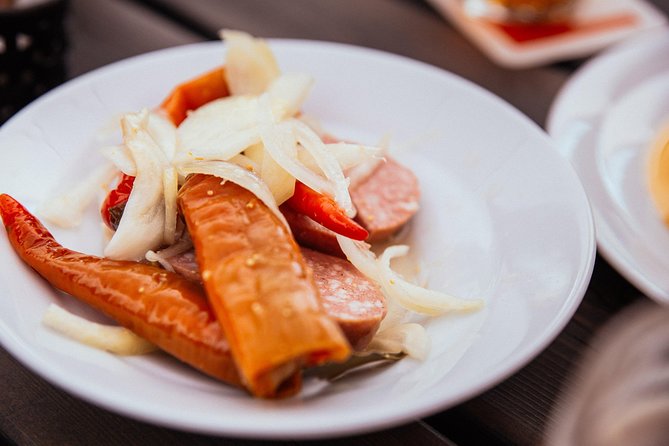 The 10 Tastings of Prague With Locals: Private Food Tour - The Sacred Heart church and old-fashioned Czech bites
