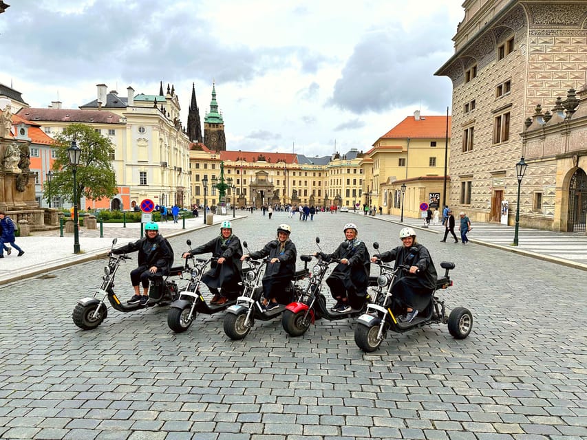 The best Trike Bike Prague city tour - Letná Park for Prague’s broadest views
