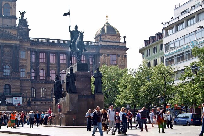 Ultimate Prague Private Walking Tour - New Town shows Prague’s modern political memory