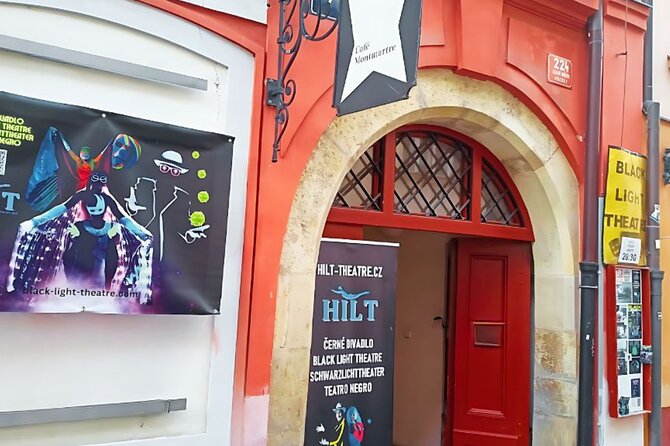 Underground Black Light Theatre Interactive Show in Prague - Audience participation without a language barrier