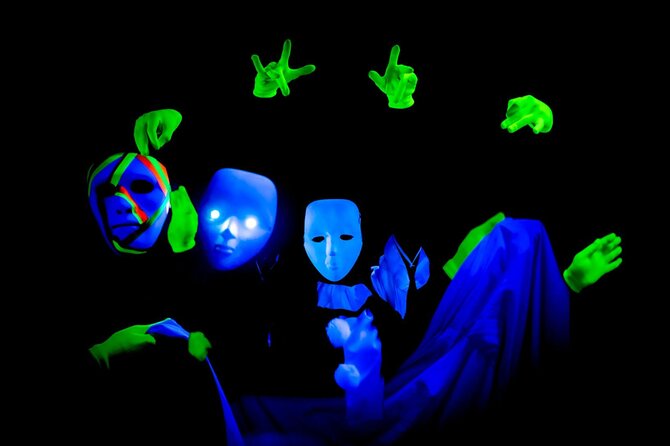 Underground Black Light Theatre Interactive Show in Prague - Who will enjoy HILT most?