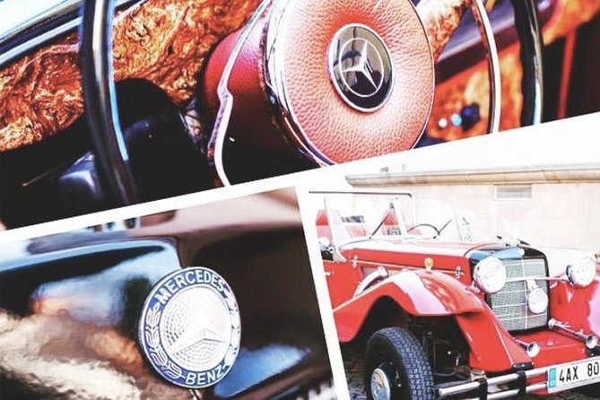 Vintage Cars Prague - Grand City Tour 150min / 1-6 pers. 2,5hrs - The practical reality of an open-top vintage car