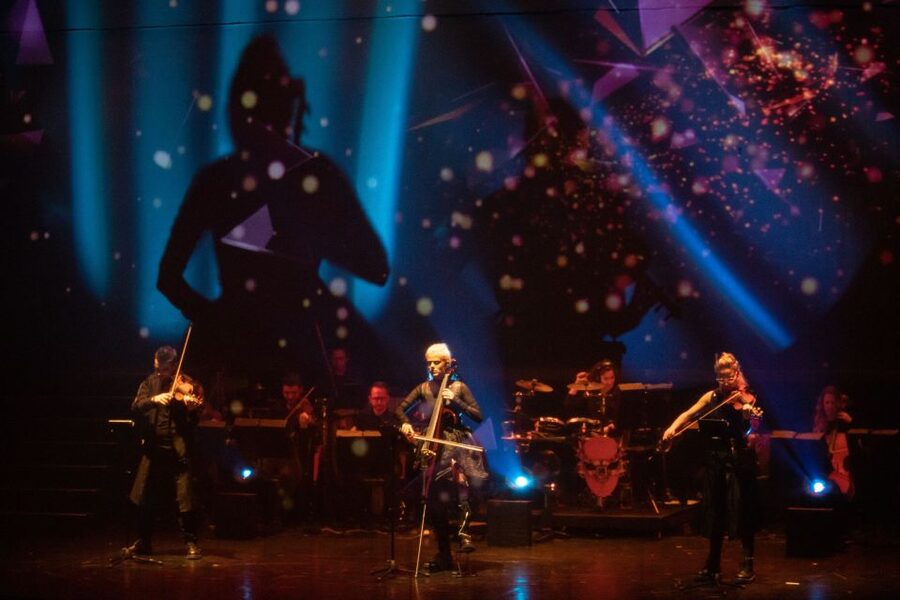 Vivaldianno The Show in Theatre Hybernia - 3D projections across the auditorium