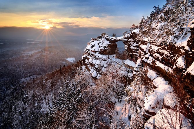 Winter Fairytale The BEST of Bohemian & Saxon Switzerland Hiking Tour - Leaving Prague at 7:30 a.m.