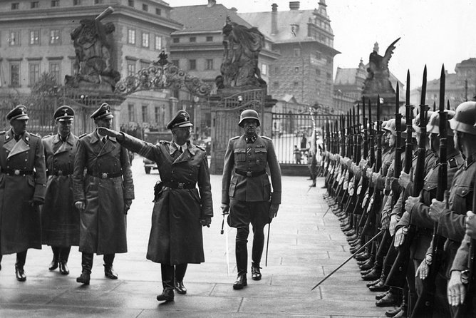 WWII Secrets of Prague: Small Group Tour with Crypt Visit - Republic Square sets the wider frame